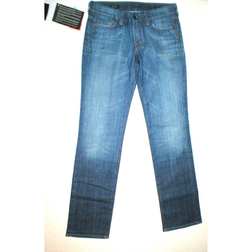 New Womens Designer Citizens of Humanity Bridgitte Jeans 28 USA Straight Leg
